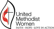 the logo of the United Methodist Women